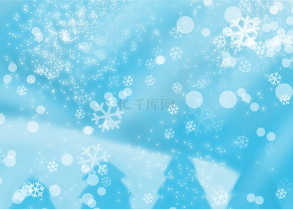 冬季树背景图片_雨雪冬季背景