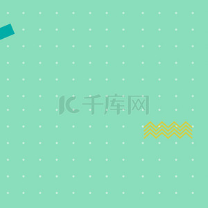 绿色几何图形背景图片_小清新绿色波点淘宝促销几何banner