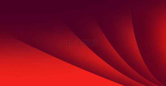 海报纯色背景图片_质感红色渐变简约扁平背景海报