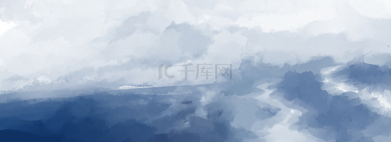 中国风水墨水彩背景图
