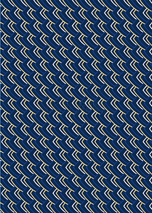 深蓝色和黄色抽象日本无缝波浪花纹波浪背景