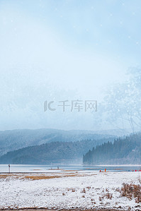 雪花素材图片背景图片_二十四节气之冬至背景图片