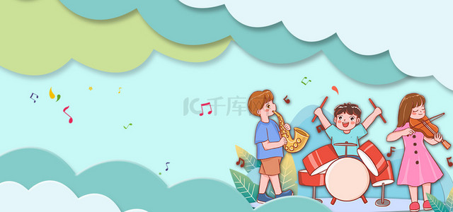 乐器培训招生背景图片_简约音乐培训音乐背景