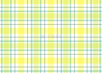 抽象清新明丽黄绿色苏格兰背景