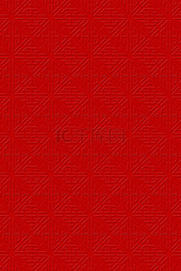 背景红色花纹背景图片_中国风中式红色立体底纹背景