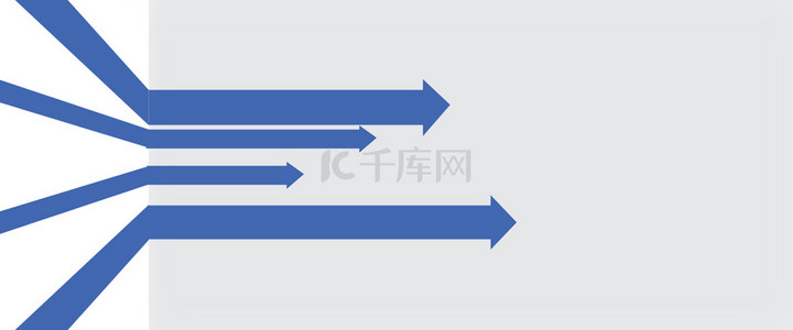商务箭头简约大气扁平背景