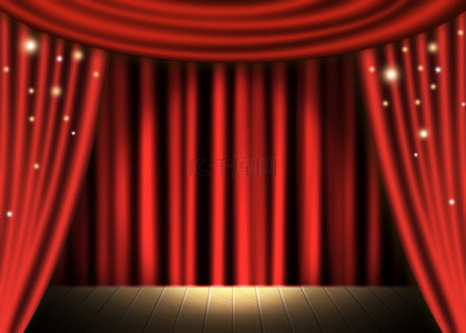 舞台帷幕背景