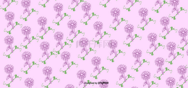 紫色碎花背景背景图片_夏季小碎花连衣裙植物图案