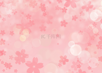 背景粉色樱花