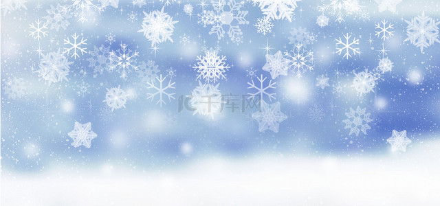冬天唯美高清素材背景图片_冬天唯美雪花背景素材