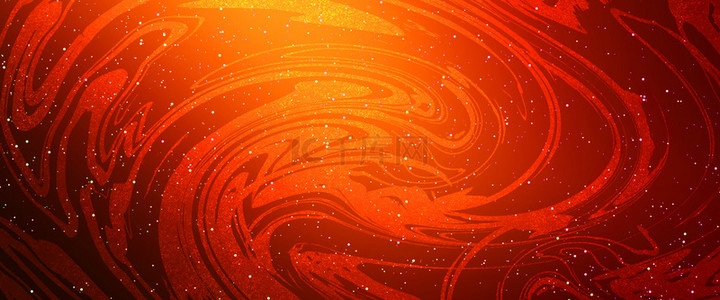 简约大气封面背景背景图片_星际时空大理石纹理红色背景