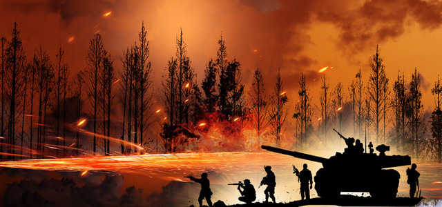 战争游戏背景背景图片_战火场景游戏场景