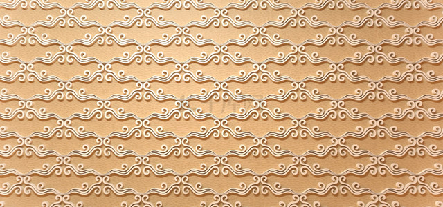 简约高档中国风金色立体底纹背景