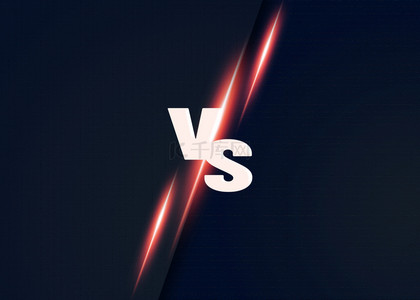 对战vs比赛pk对决vs背景比赛对战vs红蓝火焰vs比赛pk对决粉末蓝色大气