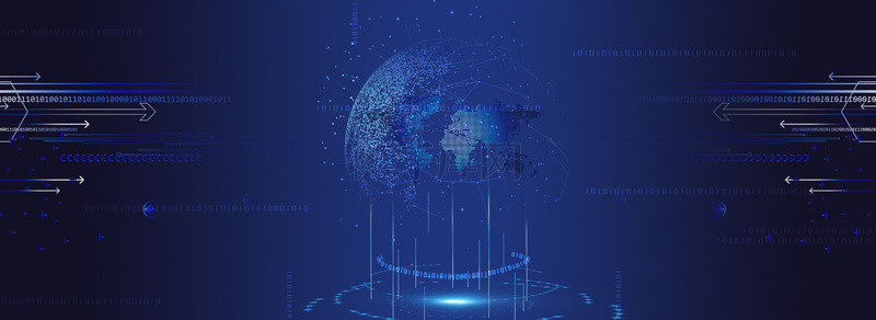 科技封面背景图片_未来商业科技商务背景