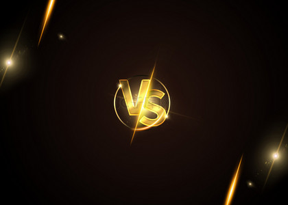 比赛对决金色vs背景