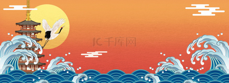 国潮创意海报背景图片_国潮电商淘宝中国风创意海报背景