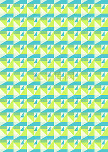 简约明丽蓝绿白色几何无缝pattern背景