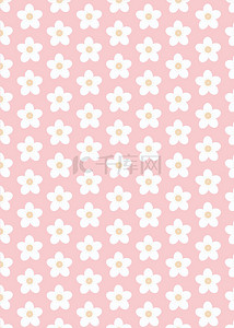 日式和风图案背景图片_粉底白色日式无缝樱花日本背景