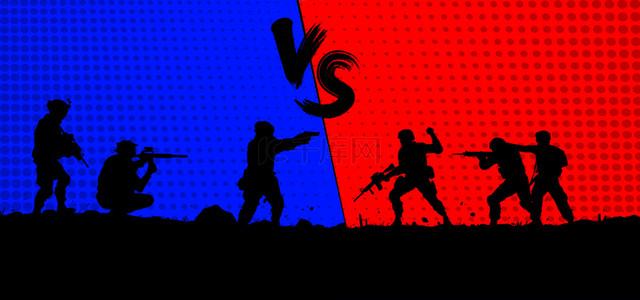 游戏战争背景图片_现代战争游戏红蓝对决