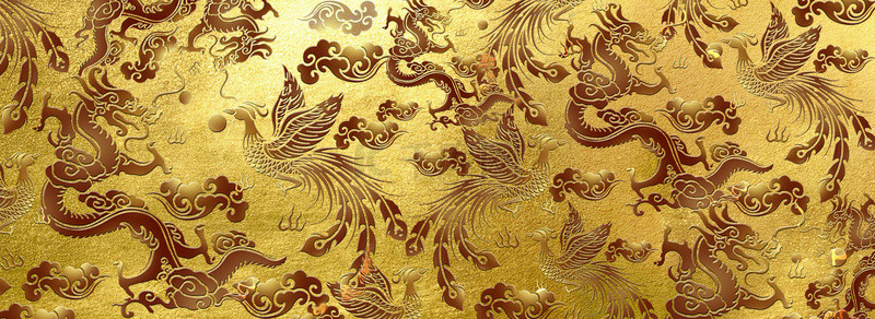 龙凤呈祥背景图片-龙凤呈祥背景素材图片-千库网