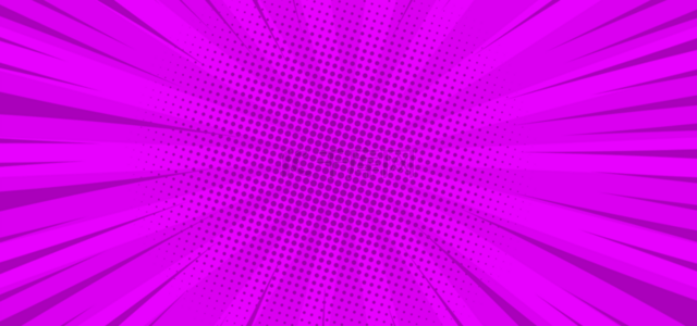 放射紫色背景图片_紫色波点放射形状波普背景