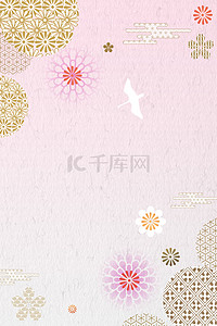 古典云纹背景图片_日式和风纹饰古典花纹