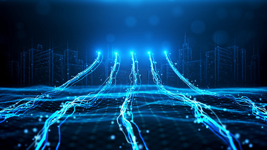 大数据科技粒子