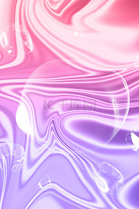 酸性风液态背景图片_酸性风水泡液态紫色渐变酸性风背景