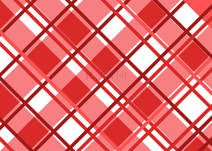红色传统苏格兰风格背景
