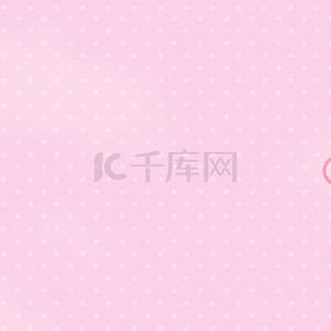 淘宝促销粉色清新背景图片_小清新波点粉色底纹淘宝促销banner