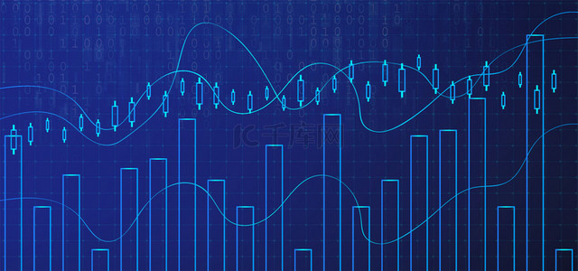 上涨下跌背景图片_股票金融理财背景图片