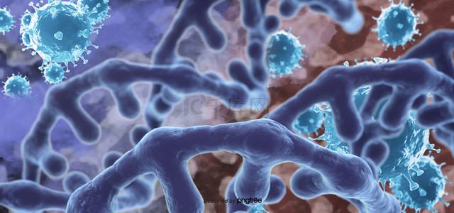 dna蓝色背景图片_dna3d基因螺旋序列病毒背景