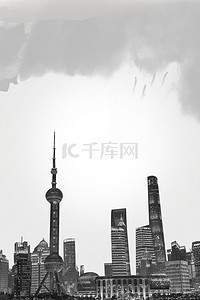复古中国风背景图片背景图片_复古魔都魅力上海背景图片