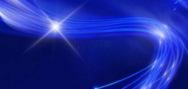 科技光线素材背景图片_蓝色科技光线背景素材