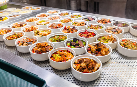 食品加盟画册摄影照片_餐饮美食蒸菜菜式饮食摄影图配图