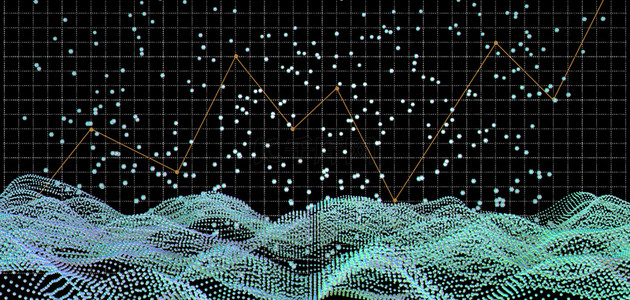 金融科技大数据背景图片_数据大数据渐变科技背景