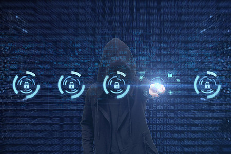 黑客的形象大数据黑客防御科技安全网络安全
