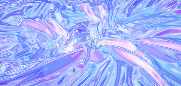 酸性潮玩背景图片_C4D酸性美学流体镭射风底纹纹理