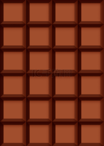巧克力色背景背景图片_褐色巧克力格子背景