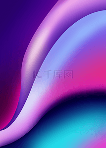 紫色手机壁纸背景图片_流线抽象紫色手机壁纸