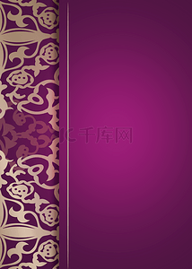 紫色抽象花卉背景图片_紫色底纹花朵装饰复古婚礼花卉纹理背景