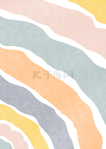 抽象海浪彩色色块纹理背景