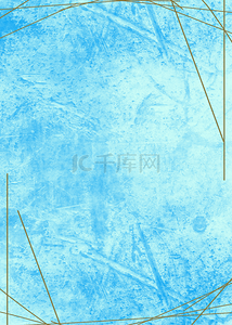 花纹剪纸背景背景图片_抽象斑驳线条蓝色背景