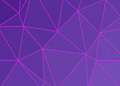 多边形紫色几何背景