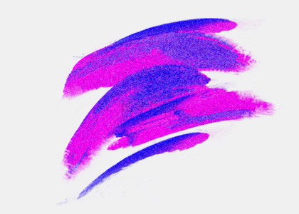 简约鲜艳紫色画笔壁纸