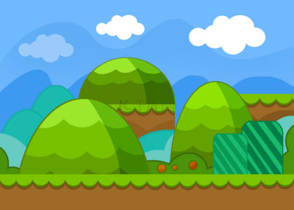 森林游戏界面背景