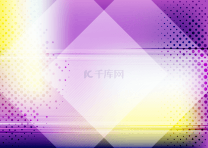时尚几何商务背景背景图片_紫色底纹半透明方块商务背景