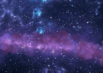 可爱介绍背景图片_星系星河星空夜空