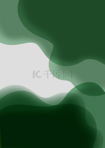 绿色叠加背景图片_绿色抽象几何重叠背景